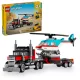 LEGO Creator 31146 Platós teherautó és helikopter