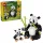 LEGO Creator 3in1 31165 Vadállatok: Pandacsalád