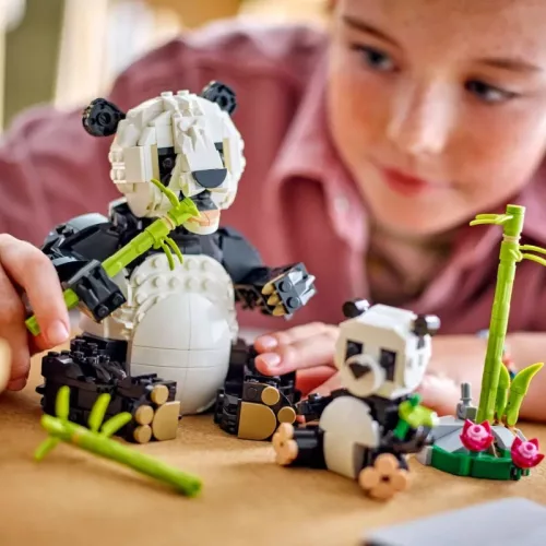 LEGO Creator 3in1 31165 Vadállatok: Pandacsalád