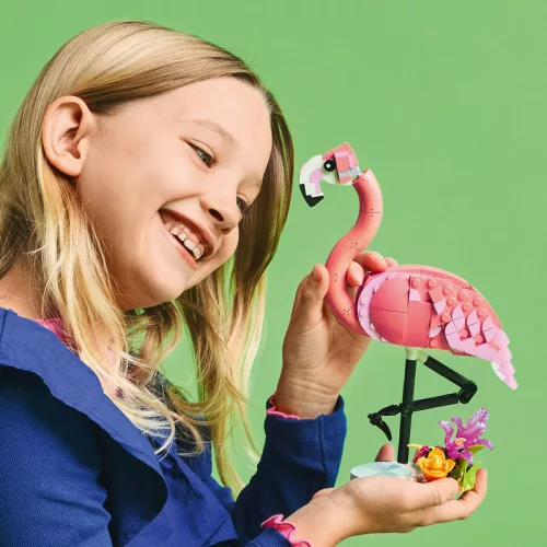 LEGO Creator 31170 Vadállatok: rózsaszín flamingó