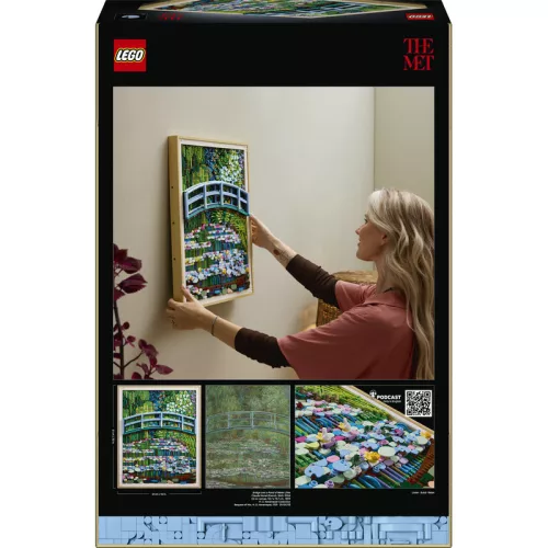 LEGO Art 31220 Claude Monet – Híd a vízililiomos tó felett