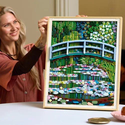 LEGO Art 31220 Claude Monet – Híd a vízililiomos tó felett