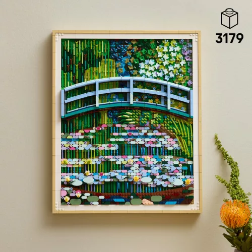 LEGO Art 31220 Claude Monet – Híd a vízililiomos tó felett