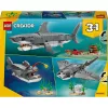 LEGO Creator 31381 Veszedelmes cápa egy kincsesládával
