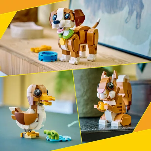 LEGO Creator 31382 Aranyos állatok: Játékos kiskutya