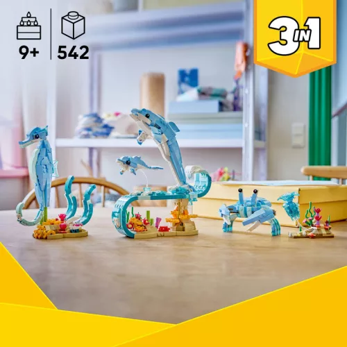 LEGO Creator 31385 Tengeri állatok: Csodálatos delfinek