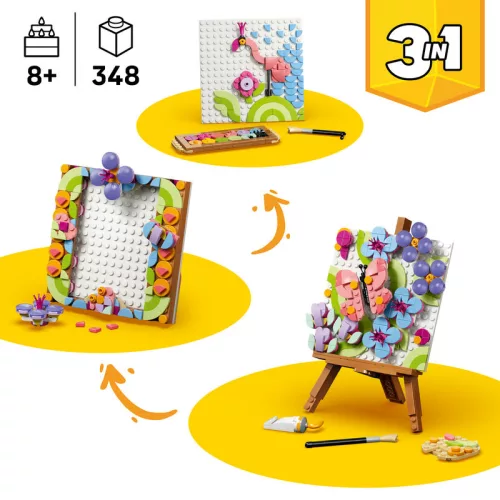 LEGO Creator 3 az 1-ben Virágos művészeti alkotások – 31390