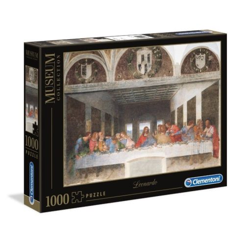 Clementoni 31447 Museum Collection puzzle - Leonardo Da Vinci: Utolsó vacsora (1000 db)