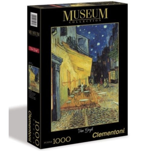 Clementoni 31470  Museum Collection puzzle - Van Gogh: Éjjeli kávézó (1000 db)