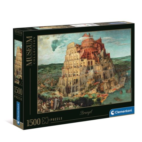 Clementoni 31691 Museum Collection puzzle - Babel tornya (1500 db)