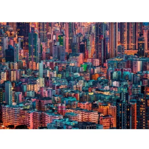 Clementoni High Quality Collection 31692 puzzle – Hong Kong, Belváros (1500 db)
