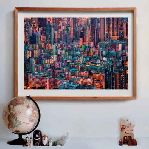 Clementoni High Quality Collection 31692 puzzle – Hong Kong, Belváros (1500 db)