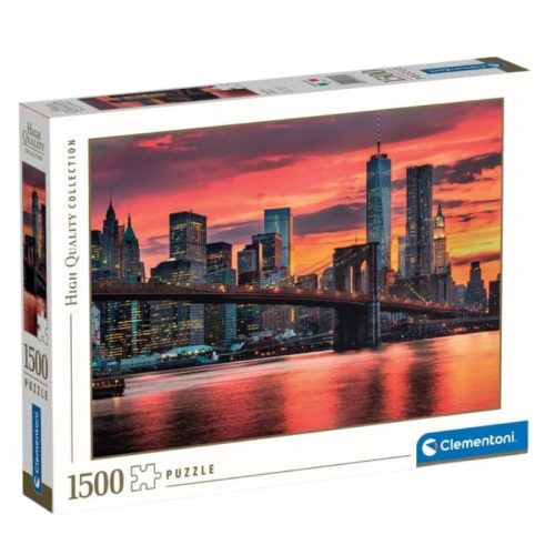 Clementoni 31693 High Quality Collection puzzle - East River folyó (1500 db)