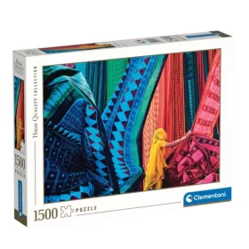 Clementoni High Quality Collection 31706 puzzle – Színes szövetek (1500 db)
