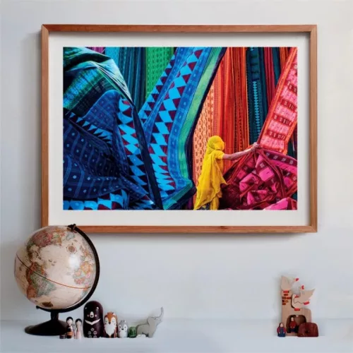 Clementoni High Quality Collection 31706 puzzle – Színes szövetek (1500 db)