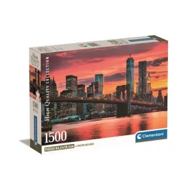 Clementoni High Quality Collection Compact 31712 puzzle – Híd az alkonyatban (1500 db)