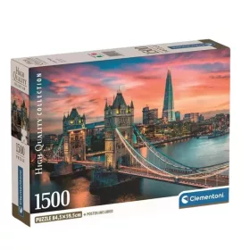 Clementoni High Quality Collection Compact 31715 puzzle – Alkonyat Londonban (1500 db)