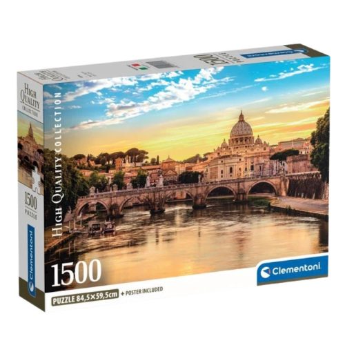 Clementoni 31717 High Quality Collection Compact puzzle - Róma (1500 db)