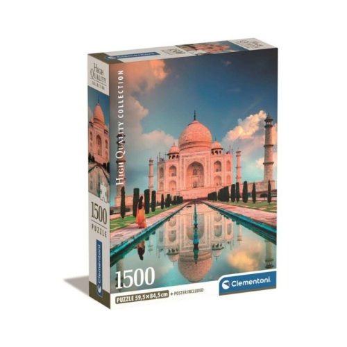 Clementoni 31718 High Quality Collection Compact puzzle - Taj Mahal (1500 db)