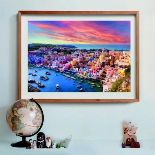 Clementoni High Quality Collection Compact 31721 Festői Procida-sziget puzzle (1500 db)