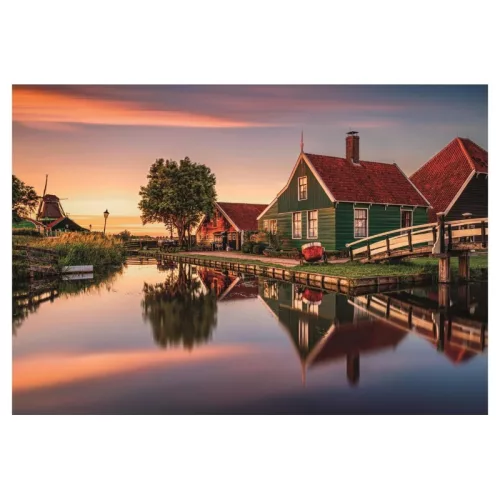 Clementoni High Quality Collection Compact 31734 puzzle – Zaanse Schans (1500 db)