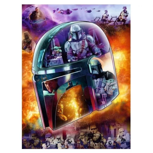 Ravensburger Star Wars: A Mandalóri sisak puzzle (770 db)