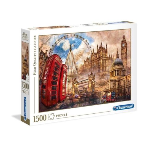 Clementoni 31807 High Quality Collection puzzle - Londoni nosztalgia (1500 db)