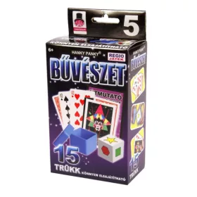 Magic Show bűvészdoboz – 15 trükk – Röntgenszemek