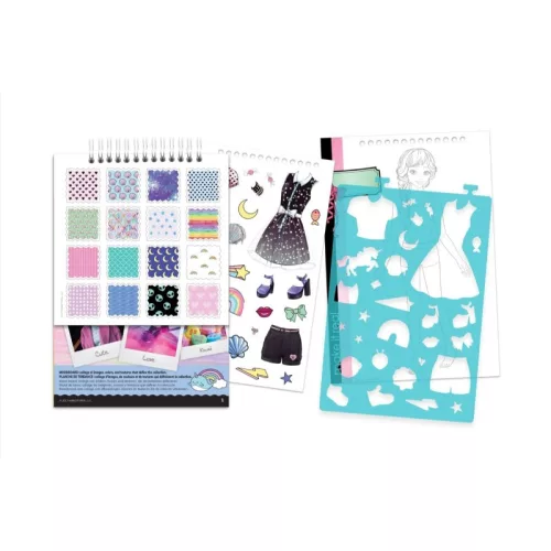 Make it Real Divattervező vázlatfüzet – Pasztel Pop