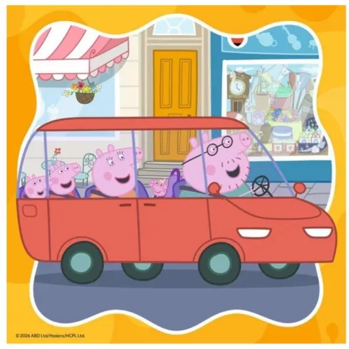 Ravensburger Peppa malac és barátai puzzle – 3x49 db