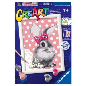 Ravensburger CreArt festés számok szerint – Tündéri nyuszika