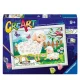 Ravensburger CreArt festés számok szerint 23723 – Bárány és kisbáránya