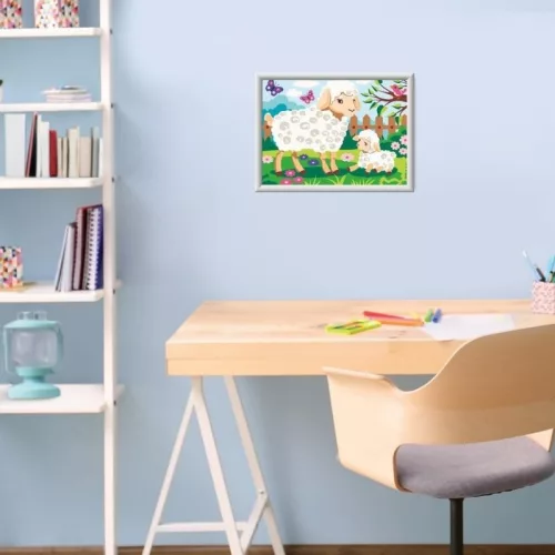 Ravensburger CreArt festés számok szerint 23723 – Bárány és kisbáránya