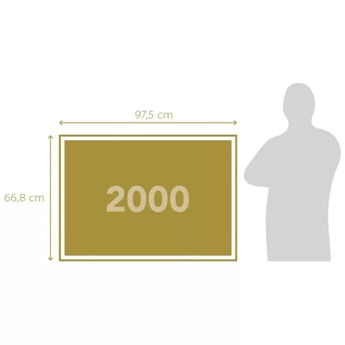 Clementoni Color Boom Collection 32568 – Színátmenet kirakó (2000 db)