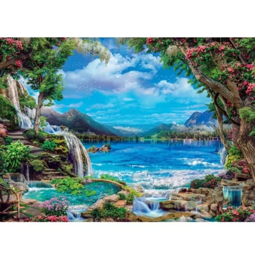 Clementoni High Quality Collection 32573 puzzle – Földi paradicsom (2000 db)