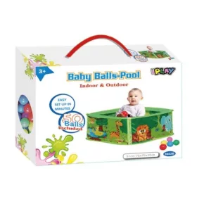 Labdamedence 50 db kislabdával (75x75x30 cm)