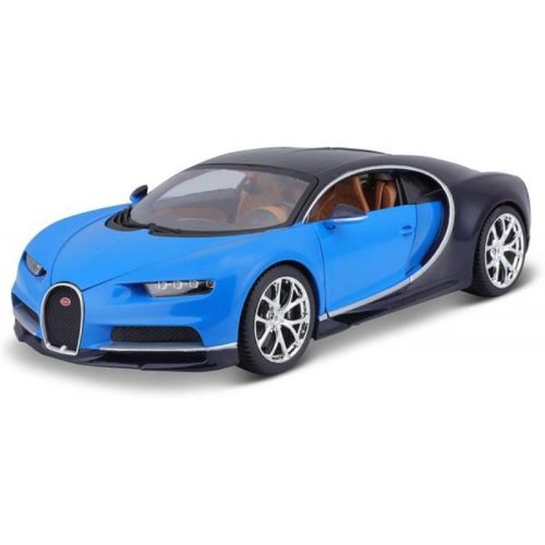 Bburago 1/18 Bugatti Chiron Sportautó (kék)