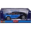 Bburago 1/18 Bugatti Chiron Sportautó (kék)