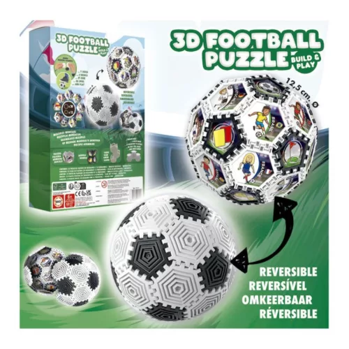 Educa 3D focilabda puzzle – 32 db