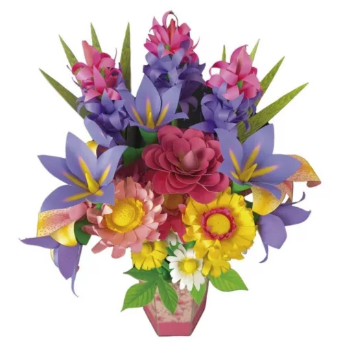 Educa Floral Art – Virágművészet vadvírág csokor kreatív készlet