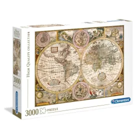 Clementoni High Quality Collection 33531 puzzle – Antik térkép (3000 db)