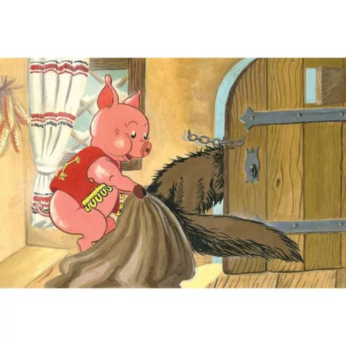 A kismalac meg a farkasok diafilm