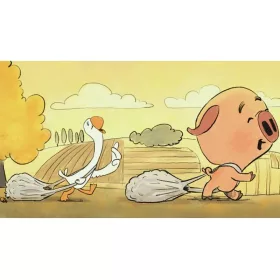 Malac és Liba kirándulnak diafilm