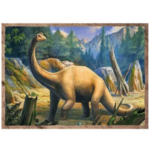Trefl 34383 4 az 1-ben puzzle – Érdekes dinók (35-48-54-70 db)