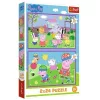 Trefl Peppa malac – A játszótéren 2x24 db-os puzzle