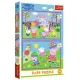 Trefl Peppa malac – A játszótéren 2x24 db-os puzzle