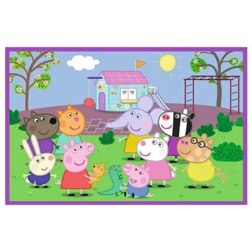 Trefl Peppa malac – A játszótéren 2x24 db-os puzzle