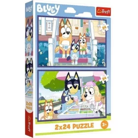 Trefl Vicces Bluey puzzle – 2x24 db