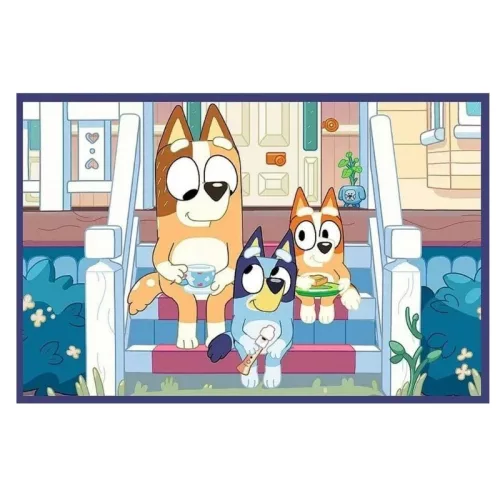 Trefl Vicces Bluey puzzle – 2x24 db