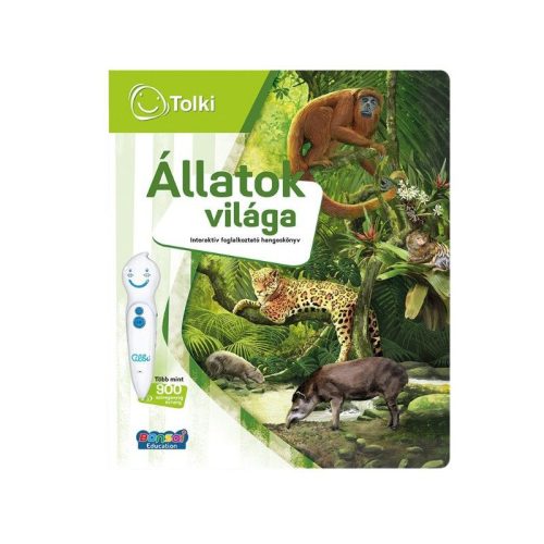 Tolki - Állatok világa interaktív foglalkoztató könyv